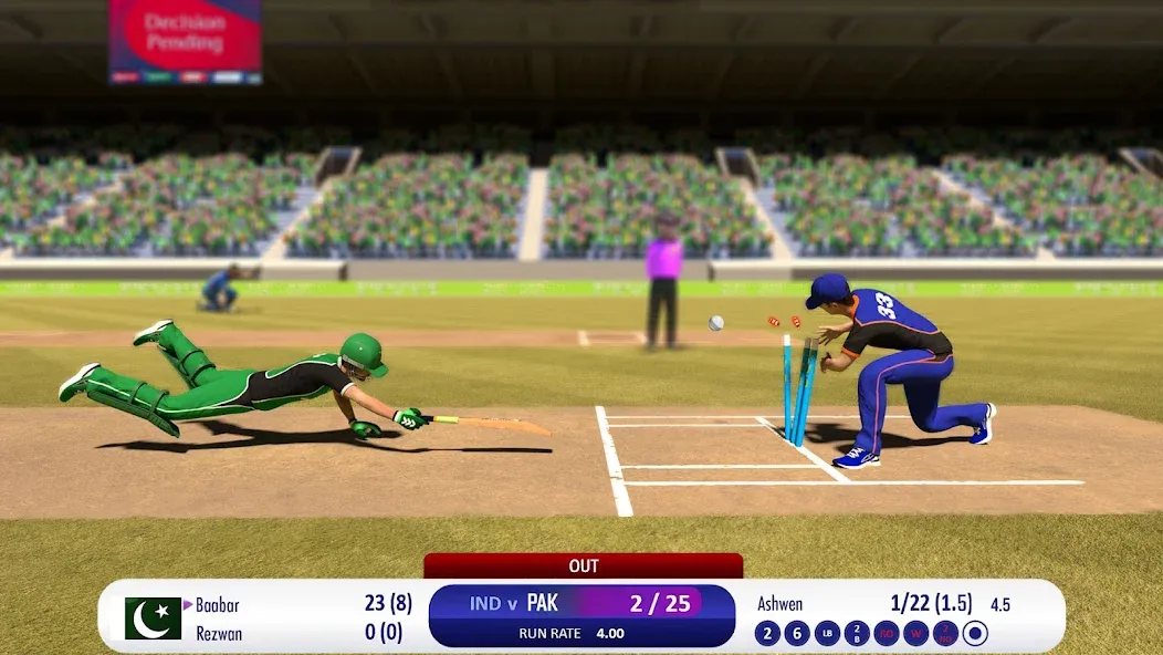 RVG Real World Cricket Game 3D (РВГ Реальная Мировая Крикетная Игра 3D)  [МОД Unlocked] Screenshot 1