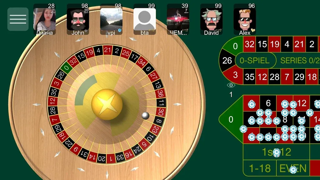 Roulette Online  [МОД Много денег] Screenshot 3