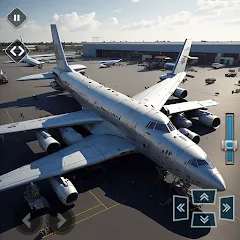 Скачать взлом Real Plane Flying Simulator [МОД Unlimited Money] на Андроид