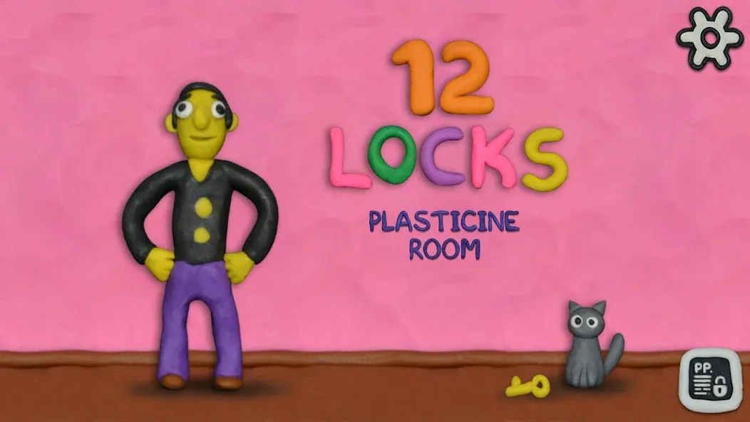 12 LOCKS: Plasticine room  [МОД Много денег] Screenshot 1