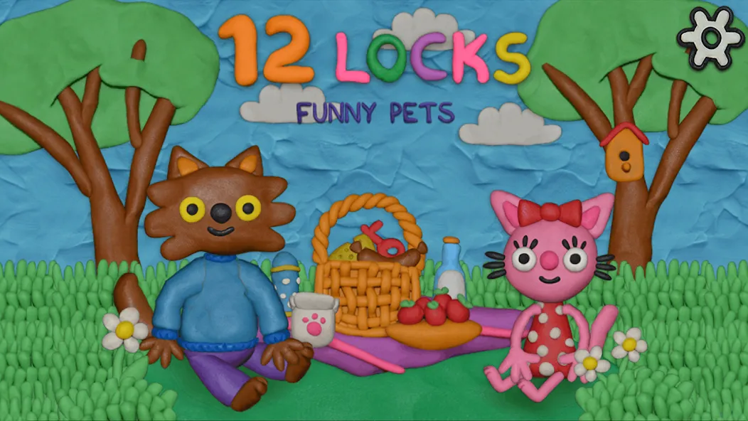 12 Locks Funny Pets (Замков)  [МОД Меню] Screenshot 1