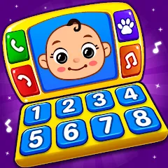 Скачать взлом Baby Games: Piano & Baby Phone (Бейби Геймс) [МОД Mega Pack] на Андроид