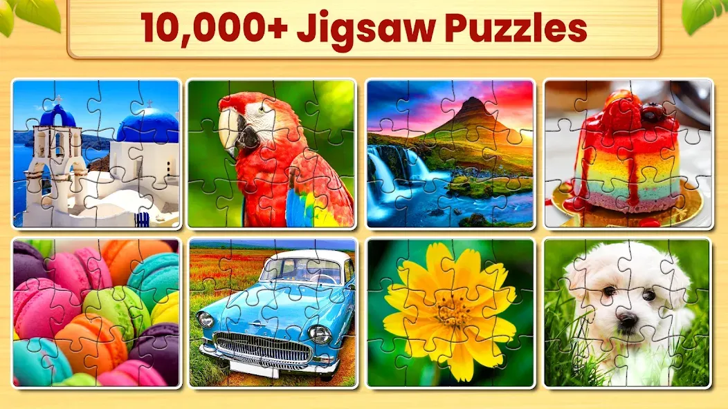 Jigsaw Puzzles: Picture Puzzle  [МОД Много монет] Screenshot 2