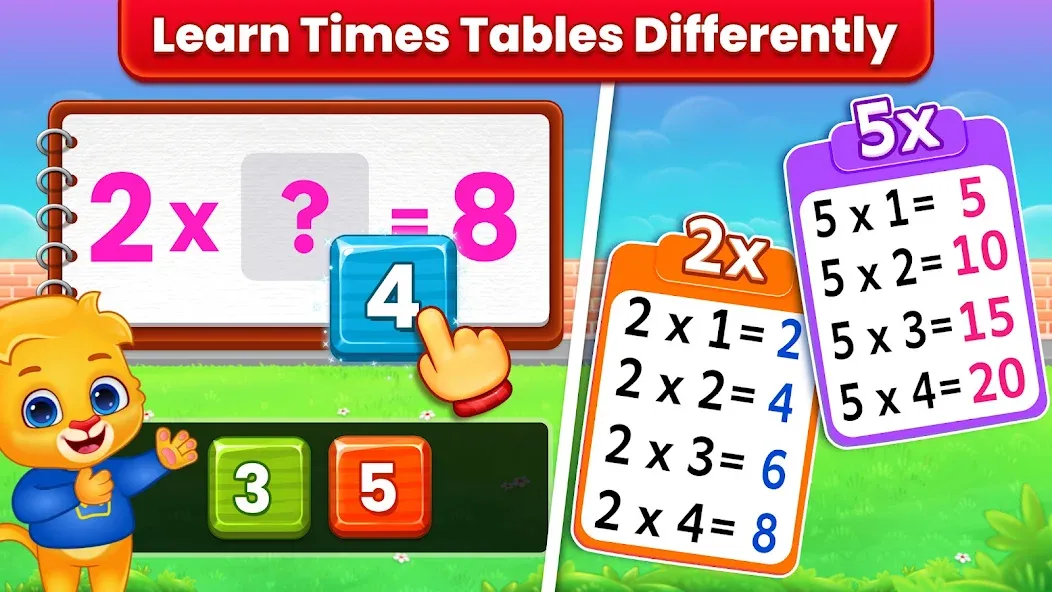 Kids Multiplication Math Games  [МОД Mega Pack] Screenshot 2