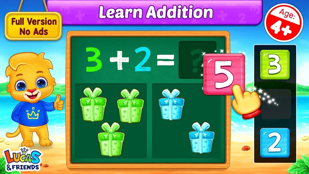 Math Kids: Math Games For Kids  [МОД Много монет] Screenshot 1