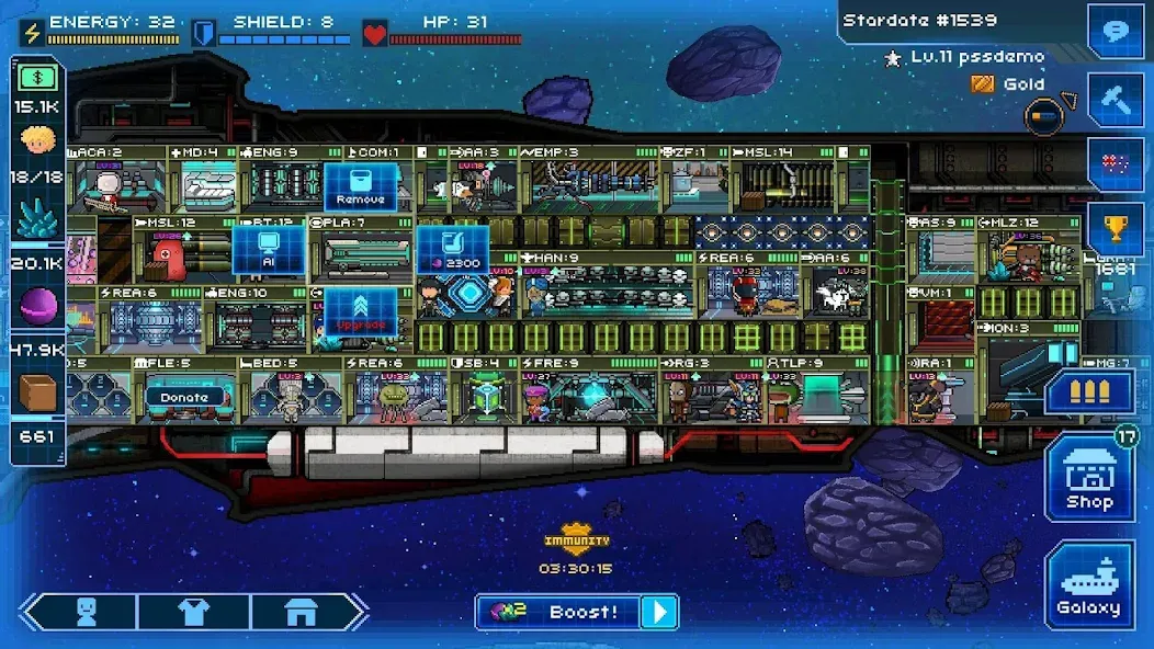 Pixel Starships™ (Пиксель Звездные Корабли)  [МОД Menu] Screenshot 5