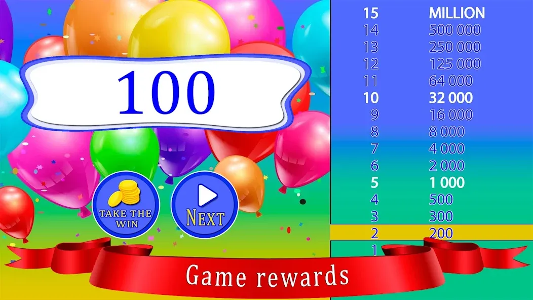 Kids Quiz Games: Millionaire  [МОД Unlimited Money] Screenshot 5