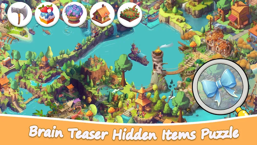 Find It Hidden Objects Games (Скавенджер Хант)  [МОД Бесконечные монеты] Screenshot 2