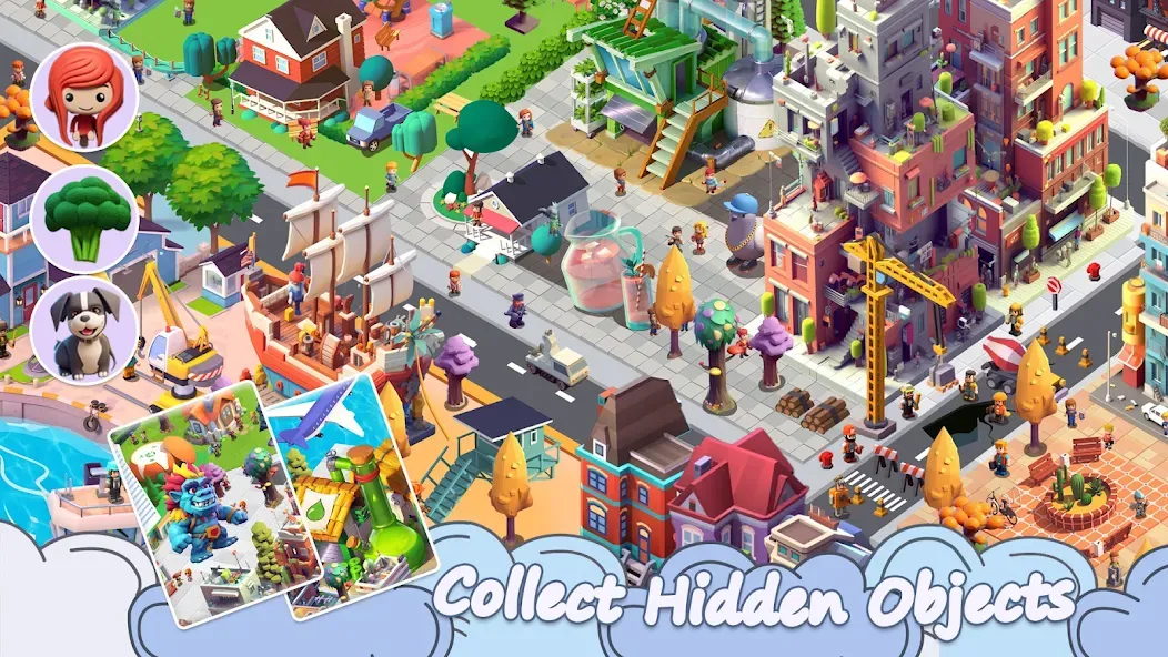 Find It Hidden Objects Games (Скавенджер Хант)  [МОД Бесконечные монеты] Screenshot 3