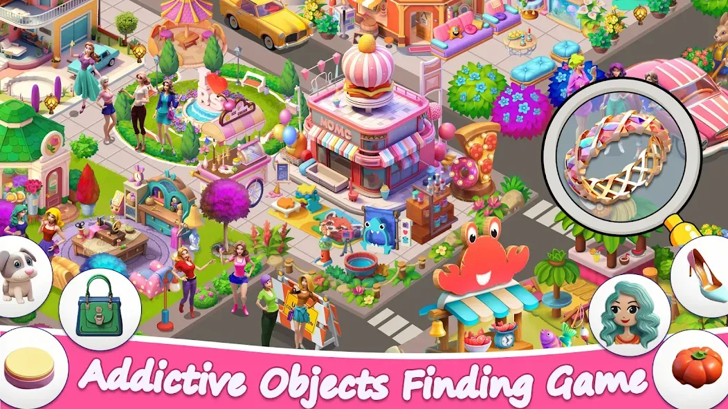 Find It Hidden Objects Games (Скавенджер Хант)  [МОД Бесконечные монеты] Screenshot 4