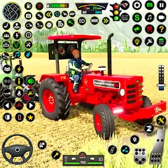 Скачать взлом Indian Tractor Simulator Games [МОД Много денег] на Андроид