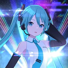 Скачать взлом HATSUNE MIKU: COLORFUL STAGE! (Хацуне Мику)  [МОД Много монет] на Андроид