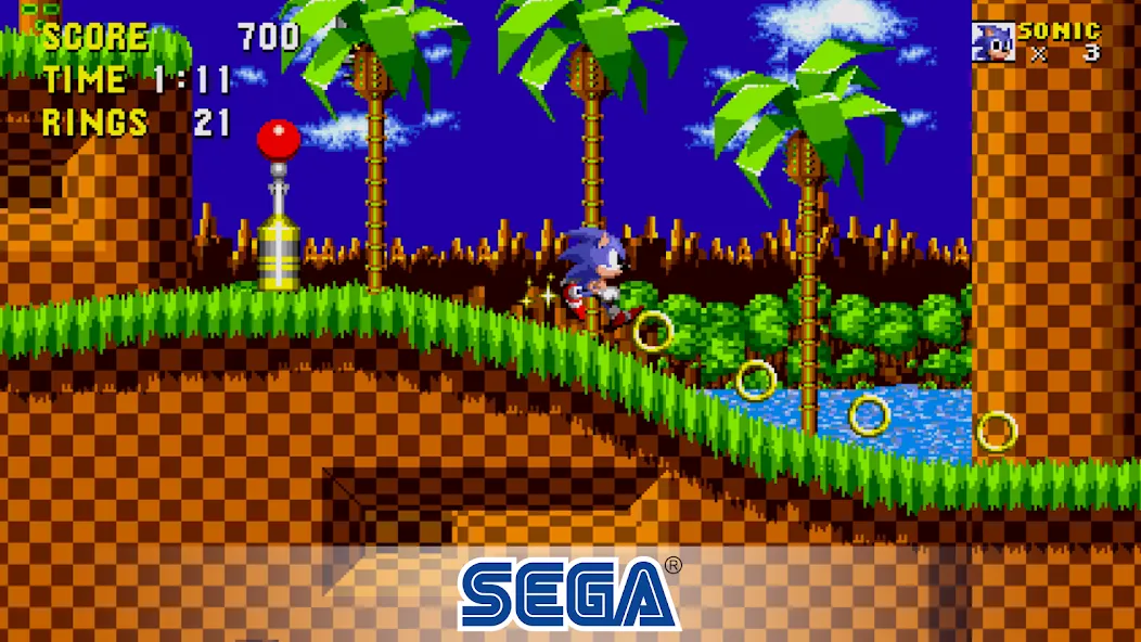 Sonic the Hedgehog™ Classic (Соник Зе Хеджхог Классик)  [МОД Много денег] Screenshot 1