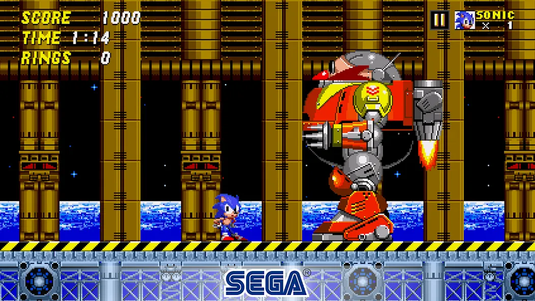 Sonic The Hedgehog 2 Classic (Соник Зе Хеджхог 2 Классик)  [МОД Бесконечные деньги] Screenshot 2