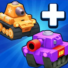 Скачать взлом Merge Tanks - Battle Game (Мердж Танкс)  [МОД Menu] на Андроид