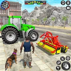 Скачать взлом Indian Tractor Driving Game 3D (Фарминг Геймс)  [МОД Unlocked] на Андроид