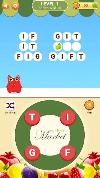 Word Market  [МОД Mega Pack] Screenshot 1