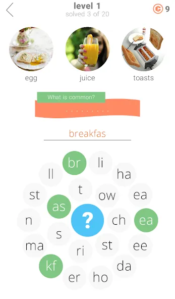 3 Circles: Word Game  [МОД Mega Pack] Screenshot 1