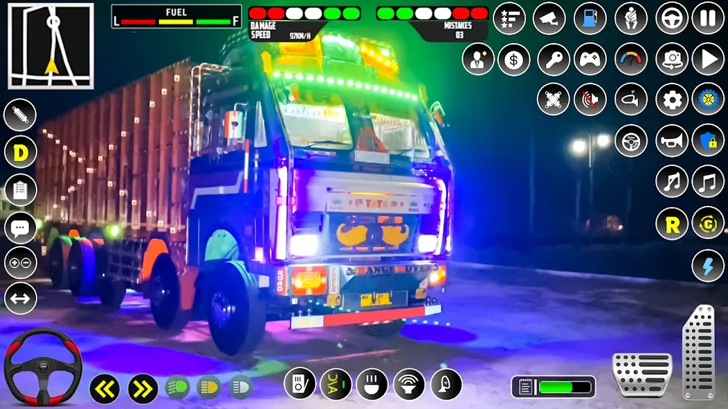 Indian Truck Driver Simulator  [МОД Mega Pack] Screenshot 1