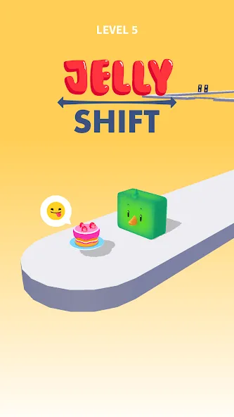 Jelly Shift - Obstacle Course (Джелли Шифт)  [МОД Много монет] Screenshot 1