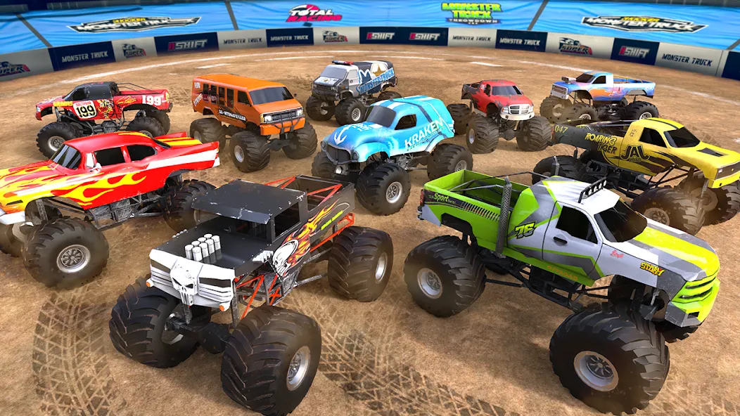 4x4 Monster Truck Racing Games (Монстр Трак Гонки игры)  [МОД Unlocked] Screenshot 3