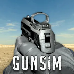 Скачать взлом GUNSIM - 3D FPS Shooting Guns (ГУНСИМ)  [МОД Unlimited Money] на Андроид