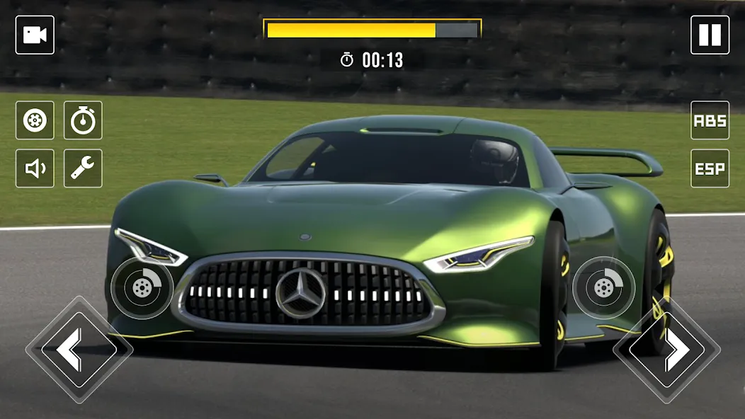 Drive Mercedes Benz Vision Car (Драйв Мерседес Бенц Вижн Кар)  [МОД Бесконечные деньги] Screenshot 3