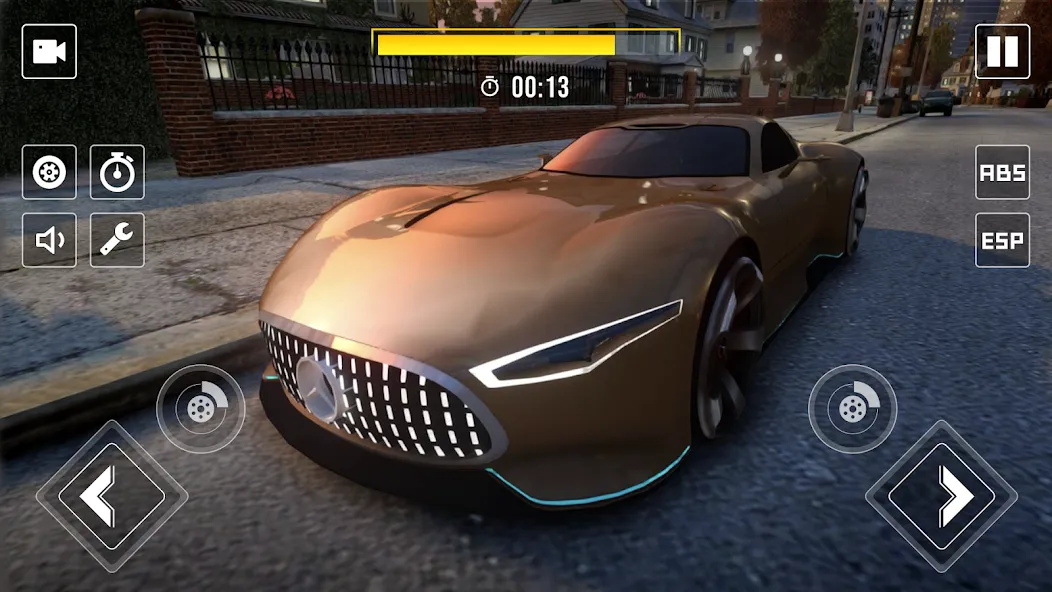 Drive Mercedes Benz Vision Car (Драйв Мерседес Бенц Вижн Кар)  [МОД Бесконечные деньги] Screenshot 4