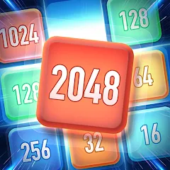 Скачать взлом 2048™ Merge Block Puzzle (Слияние блочных головоломок)  [МОД Бесконечные деньги] на Андроид