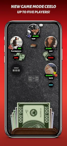 Phone Dice™ Street Dice Game (Фон Дайс Стрит Дайс Гейм)  [МОД Unlocked] Screenshot 3