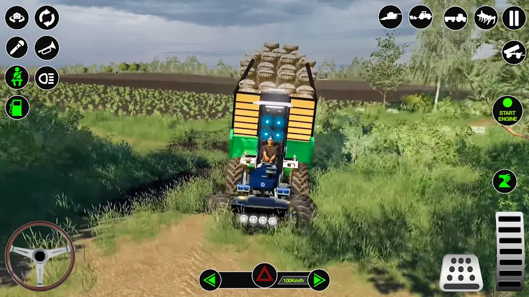 Farming Tractor Simulator Game  [МОД Много денег] Screenshot 4