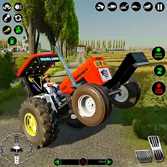 Скачать взлом Farming Tractor Simulator Game [МОД Много денег] на Андроид