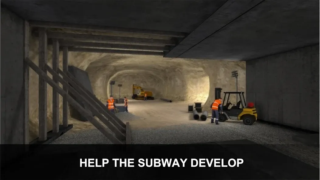 Subway Simulator 3D  [МОД Много монет] Screenshot 5