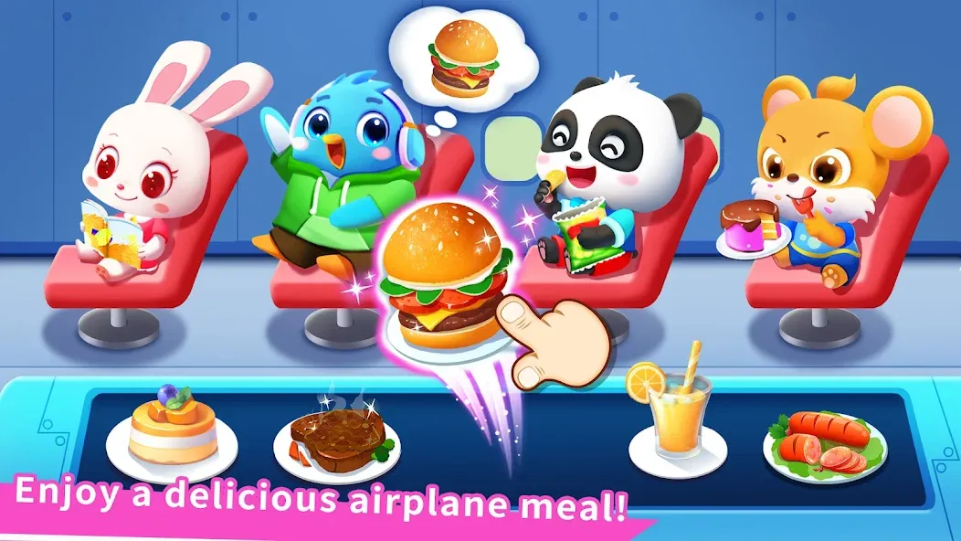 Baby Panda's Airport  [МОД Меню] Screenshot 2