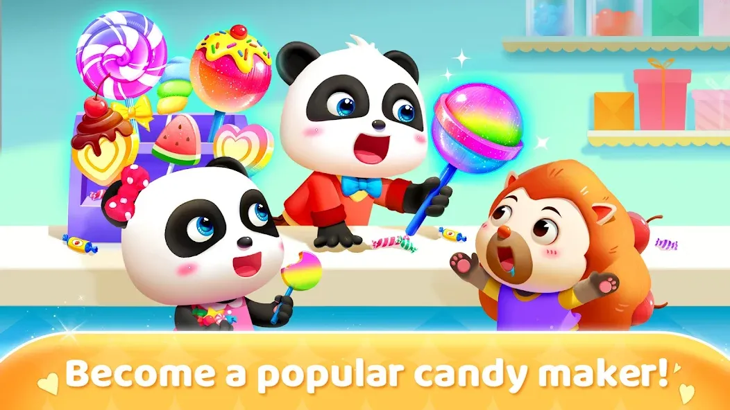 Little Panda's Candy Shop  [МОД Menu] Screenshot 5