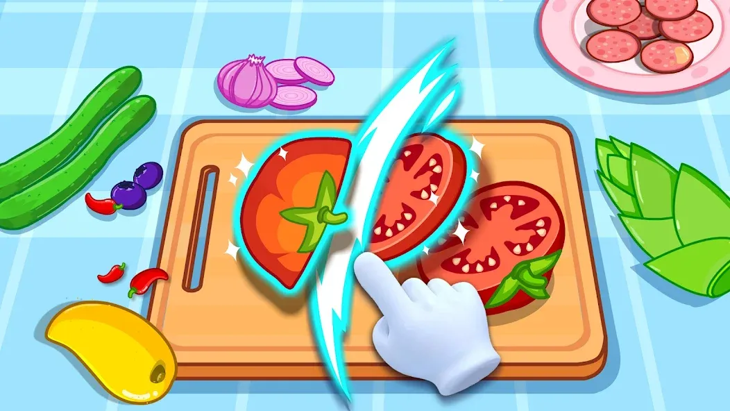 My Baby Panda Chef  [МОД Много денег] Screenshot 2