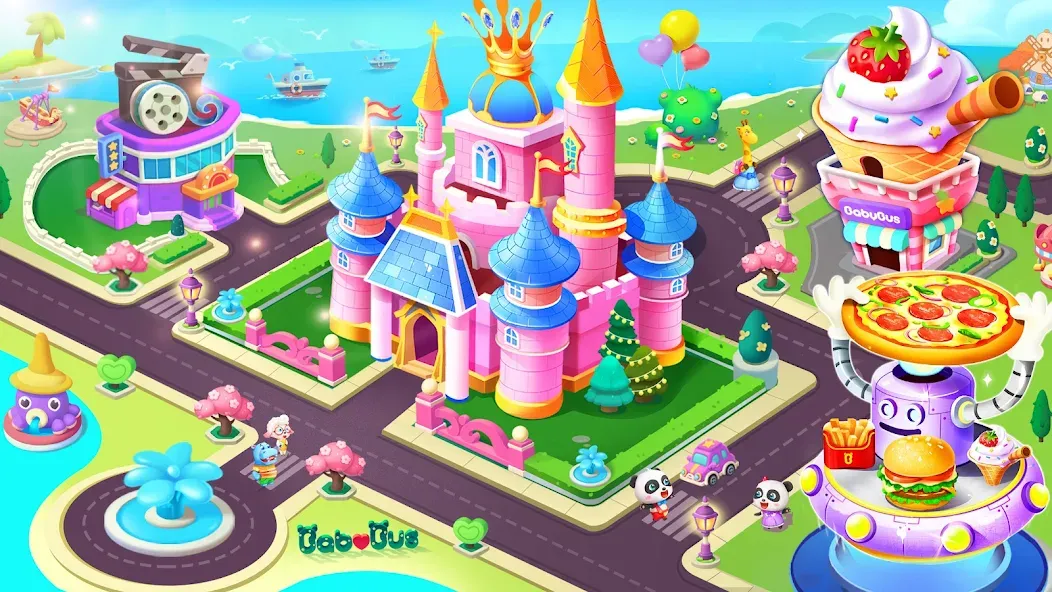 Baby Panda's City  [МОД Меню] Screenshot 1