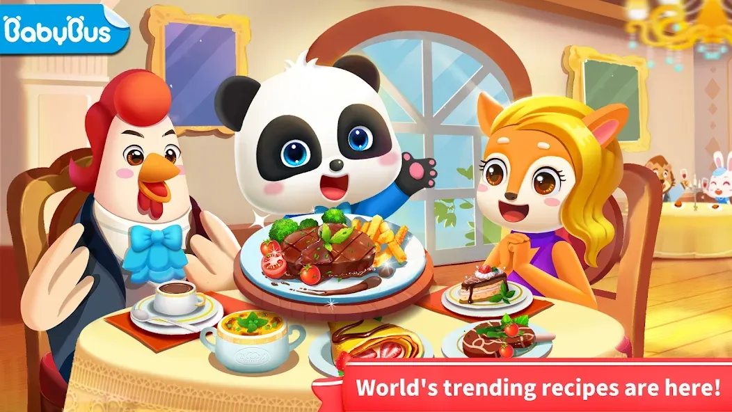 Little Panda's World Recipes  [МОД Menu] Screenshot 1