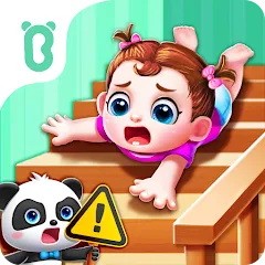 Скачать взлом Baby Panda Home Safety [МОД Много монет] на Андроид