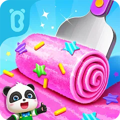 Скачать взлом Little Panda's Ice Cream Games [МОД Все открыто] на Андроид