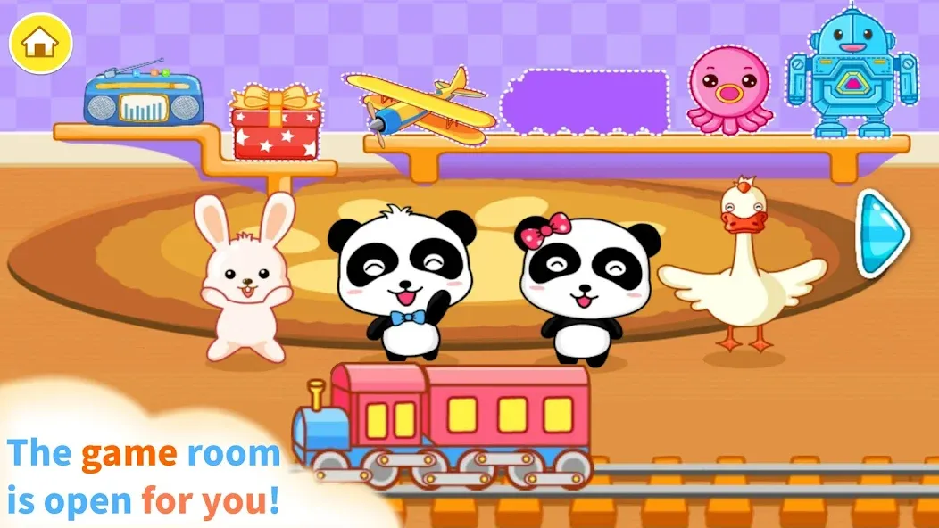 Baby Panda Kindergarten  [МОД Много монет] Screenshot 2