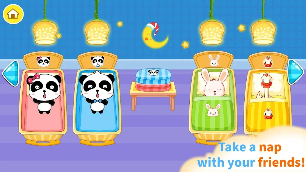 Baby Panda Kindergarten  [МОД Много монет] Screenshot 4