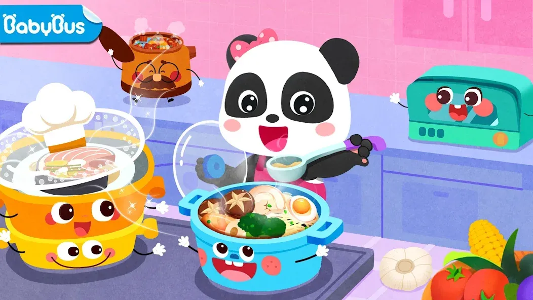 Baby Panda's Kitchen Party  [МОД Меню] Screenshot 1