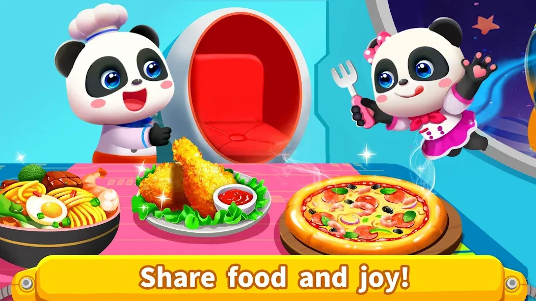 Little Panda's Space Kitchen  [МОД Меню] Screenshot 4