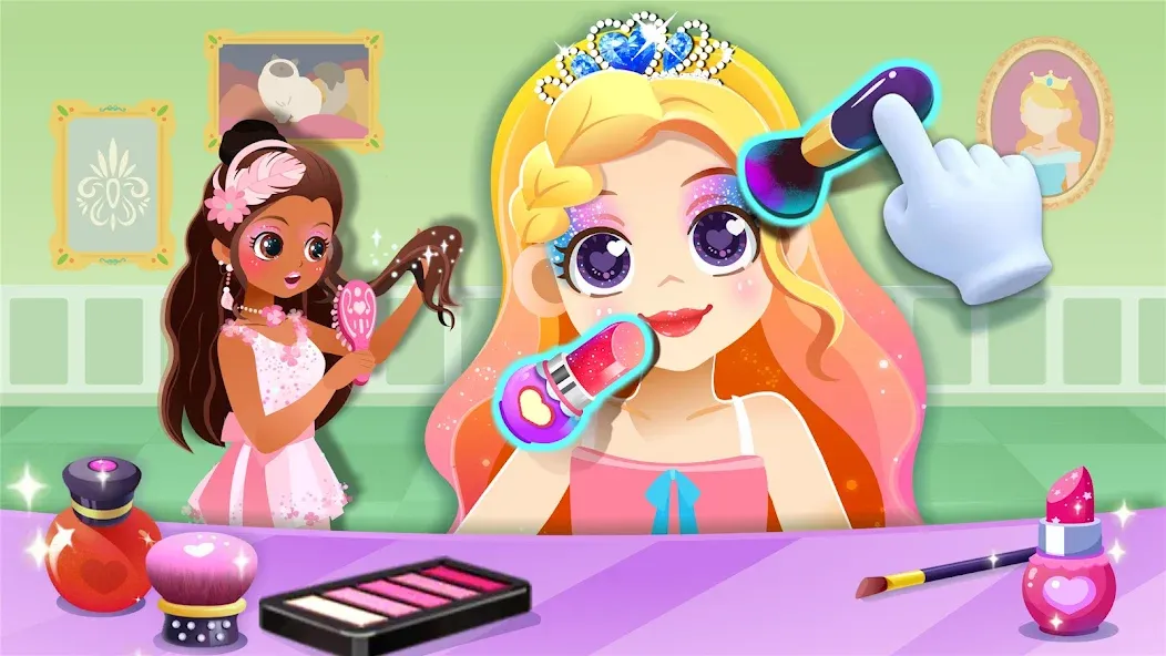 Little Panda: Princess Makeup  [МОД Unlocked] Screenshot 2