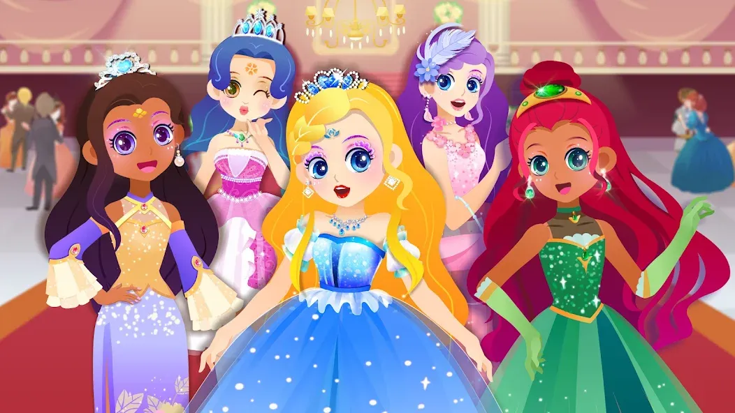 Little Panda: Princess Makeup  [МОД Unlocked] Screenshot 5