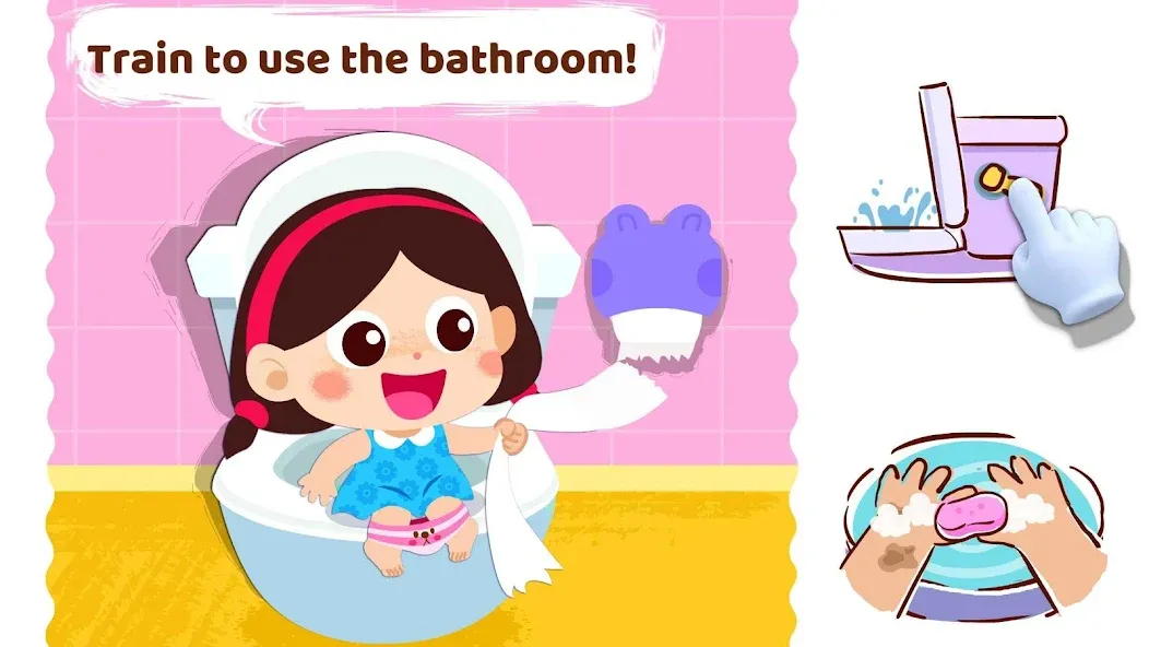 Baby Panda's Daily Habits  [МОД Бесконечные деньги] Screenshot 4
