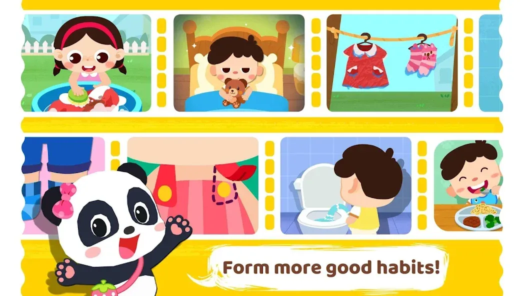 Baby Panda's Daily Habits  [МОД Бесконечные деньги] Screenshot 5