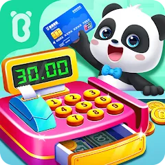 Скачать взлом Baby Panda's Supermarket [МОД Unlimited Money] на Андроид