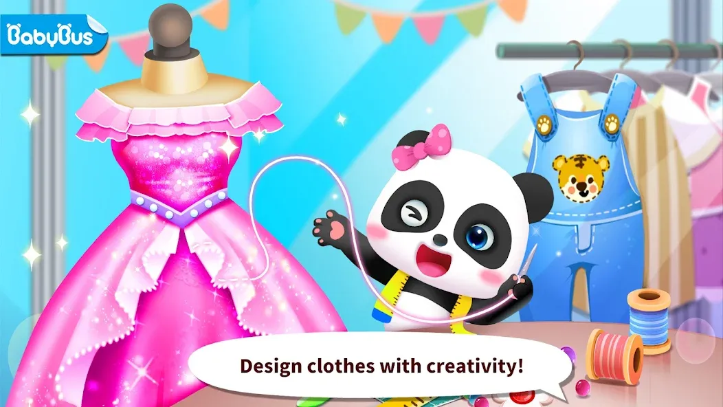 Baby Panda's Fashion Dress Up  [МОД Unlimited Money] Screenshot 2